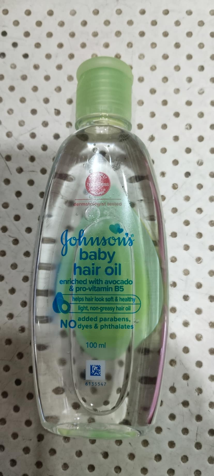 Johnson baby hair oil 100 ml