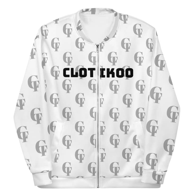 Clothikoo Brand Print in Unique Design Bomber Jacket view 8