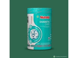 Nutrela Diabetic Care Protein Powder Adult Nutritional Health Drink for Diabetes and Weight Management -Vanilla Flavour -400 gm