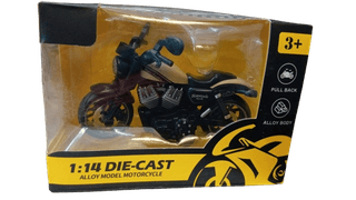 Scale Alloy Die-Cast Motorcycle Model Toy for Children