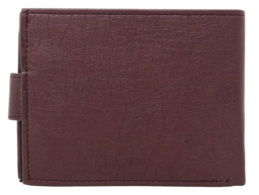 Removable Card Holder Bi-Fold Premium Faux Leather 7 ATM Card Slots Wallet for Men-B view 3