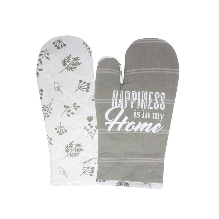AIRWILL, 100% Cotton Kitchen Padded Oven Gloves, Mitts (Pack of 2) view 3