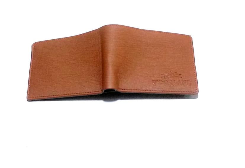 Nawani D.7 Men Brown Leather Wallet (6 Card Slots),Size-11/9 cm view 4