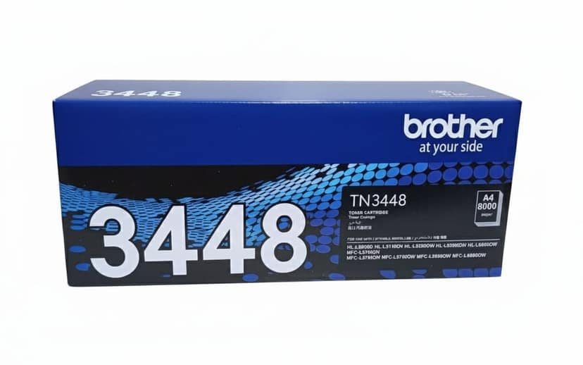 Brother TN-3448 Black Toner Cartridge – Compatible with HL-L5100DN, HL-L5200DW, HL-L6250DW, DCP-L5500DN, MFC-L5700DN Laser Printers view 2