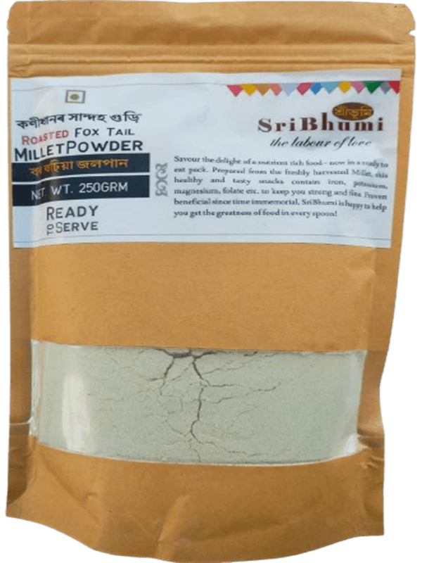 Roasted Millet Powder - 250 gm - packet view 2