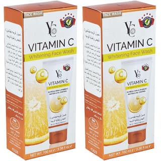 YC Vitamin C Whitening Face Wash - 100ml (Pack Of 2)