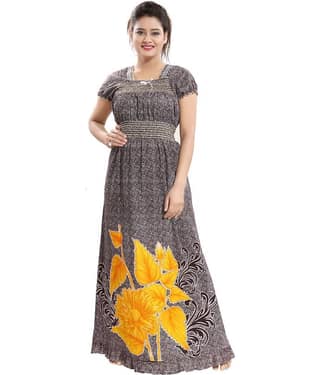 INNER BEATS Cotton Nighty & Night Gowns - Multi Color