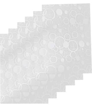 Revexo Set of 6 PVC Transparent Fridge Mats