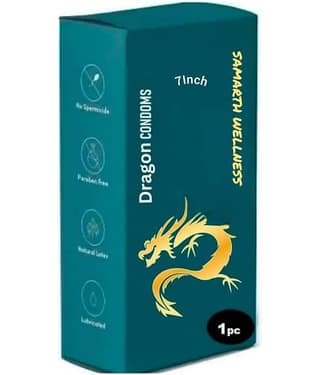 Dragon 7 Inch Condom for Men Ultra Thin