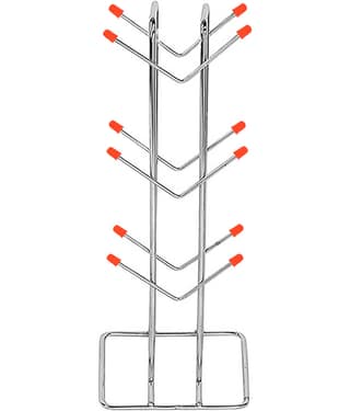 OC9 Silver Stainless Steel Wall mount Stand ( Pack of 1 )