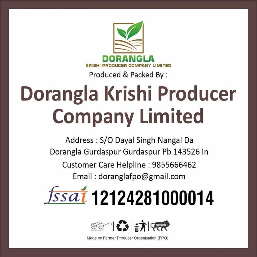 Multi Grain Atta 1 Kg by Dorangla Krishi Producer Company – Pure, Natural & Farm-Fresh Multi Grain Atta for Daily Cooking. view 4