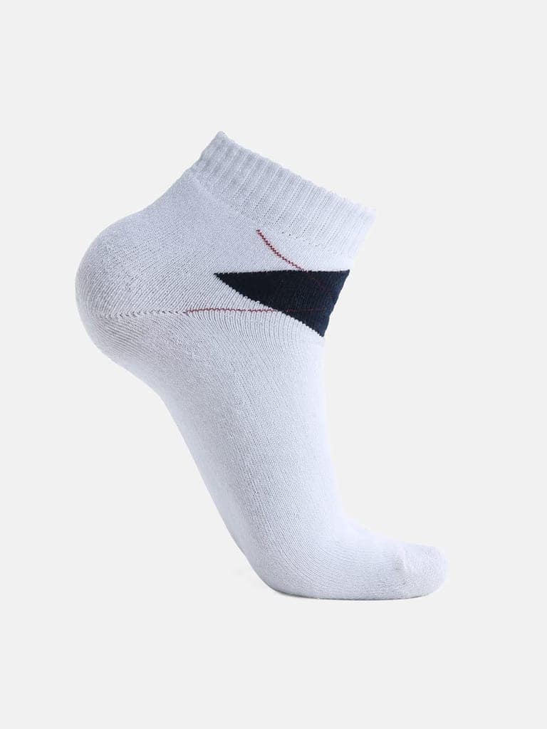 Kolor Fusion Men Above Ankle Length Terry Cotton Socks (Pack Of 5) view 5