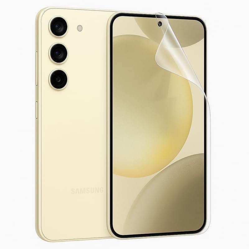 Premium Glossy Front Screen Protector for Samsung | Ultra HD Clarity, Smooth Touch & Scratch Resistance