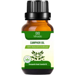 Vihado Camphor Essential Oil - For Skin Care Hair Care (10 ml) (10 ml)