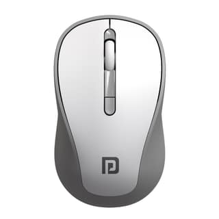 Portronics Toad 34 Wireless Mouse (White) with 2.4 GHz Wireless, Adjustable Sensitivity, USB Receiver, Ergonomic Design, for Laptops, Desktops PC, Mac