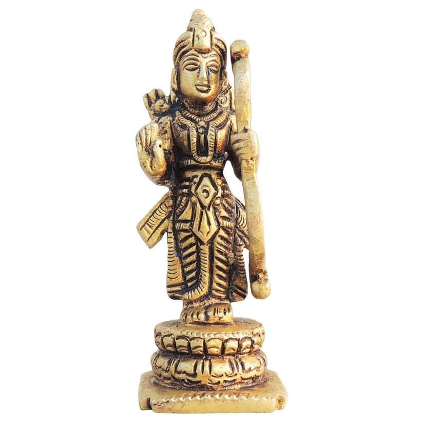 Brass Showpiece Ram Ji God Idol Statue (BSMAS1709 C) view 2