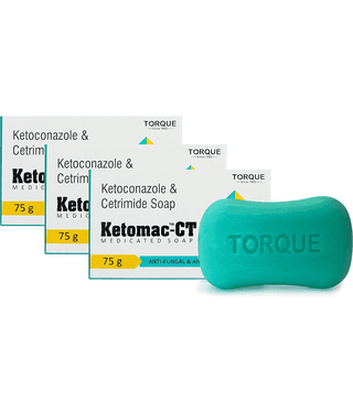 Ketomac Antibacterial Soap for All Skin Type ( Pack of 3 )