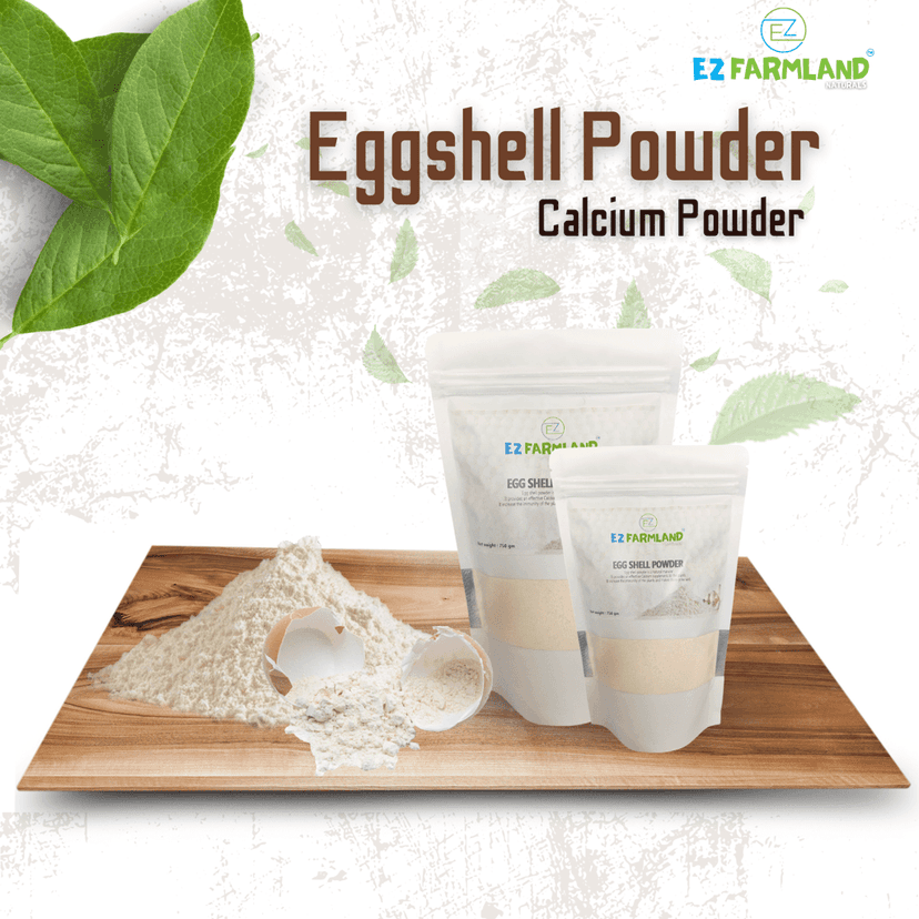 Ez Farmland Eggshell Powder 750 g Pack / Fertilizer /Calcium Supplement /Potting Mix view 2