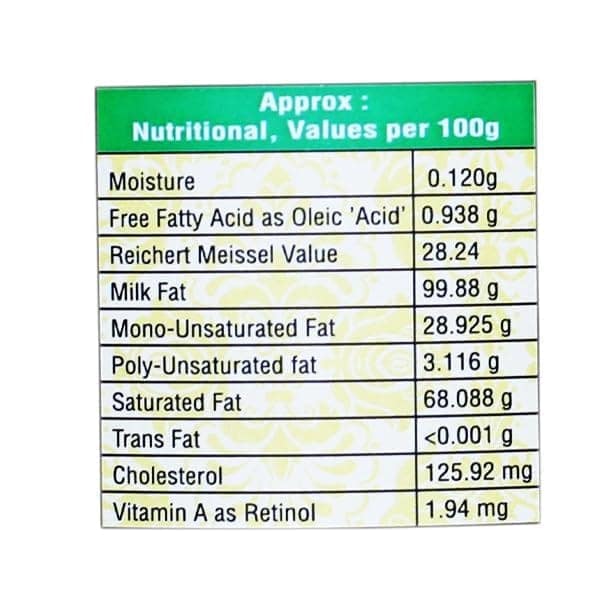 Sahasthra Pure Desi A2 Milk Cow ghee - 500 ML view 5
