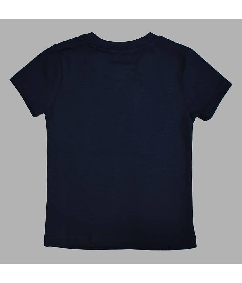 ETCHED DESIGN Pack of 1 Boys Cotton T-Shirt & Shorts Set ( Multicolor ) view 3