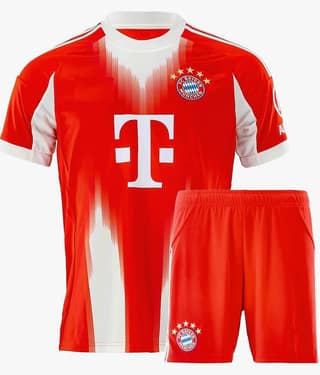 BAYERN MUNCHIN HOME SET 2025/26 JERSEY & SHORT FOR MEN & WOMEN UNISEX