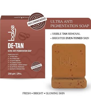 BAKE Skin Whitening Soap for All Skin Type ( Pack of 2 )