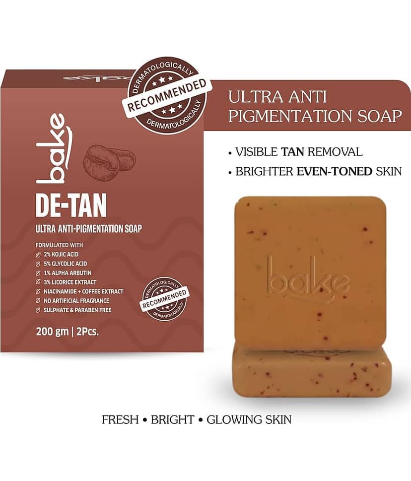 BAKE Skin Whitening Soap for All Skin Type ( Pack of 2 )