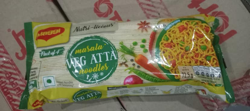 Maggie masala veg atta noodles