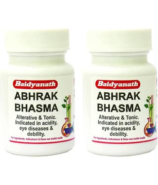 Baidyanath Abhrak Bhasma Powder 10 Gm Pack of 2