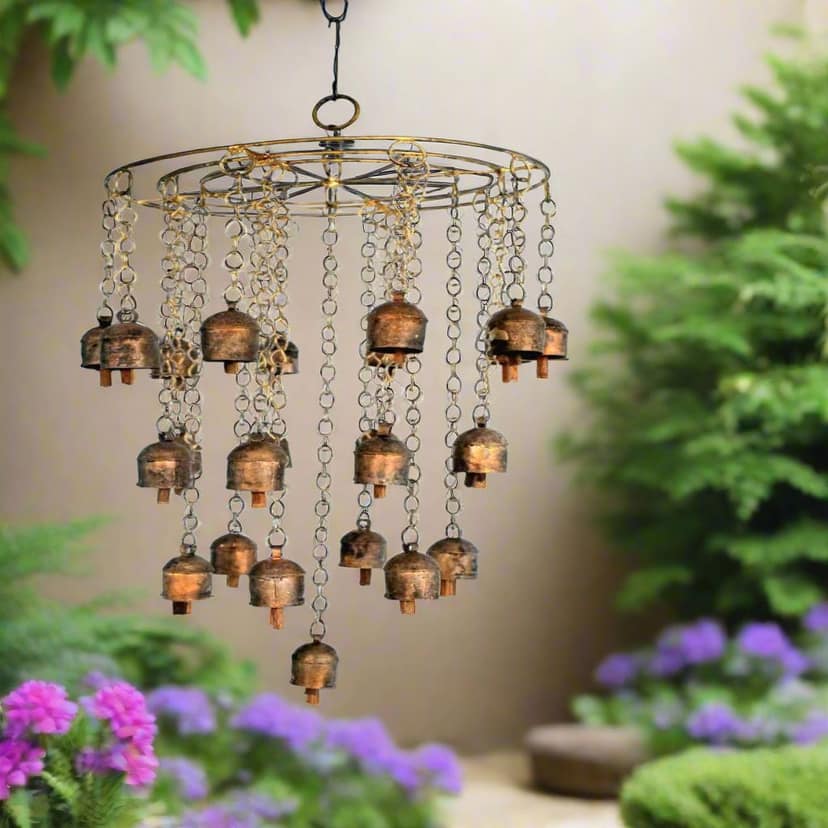 Unique Design 36PCS Bells Wind Chimes for Garden Yard Home Decor
