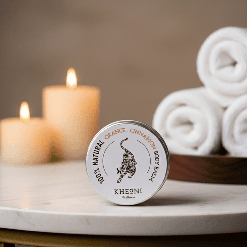 100% Natural Orange - Cinnamaon Body Balm view 4