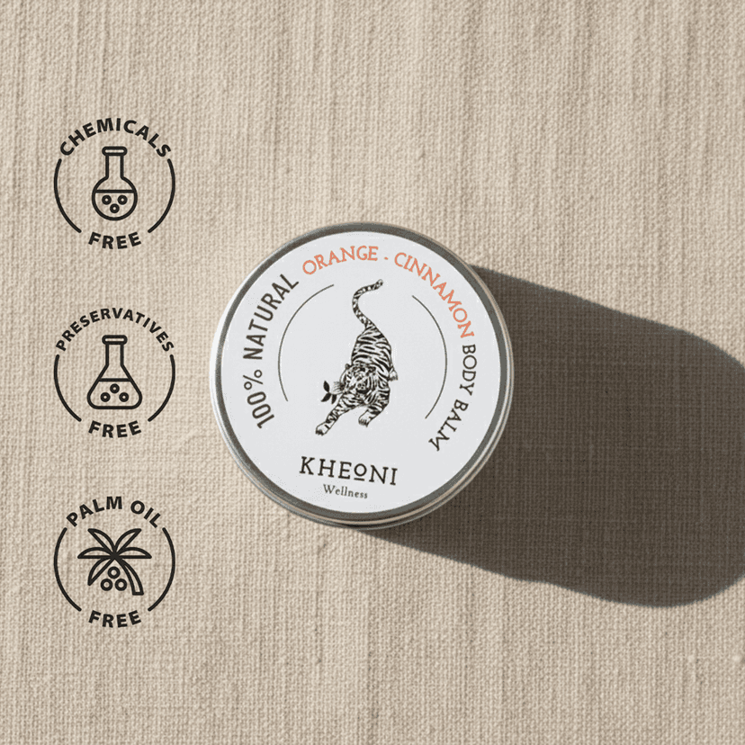 100% Natural Orange - Cinnamaon Body Balm view 5