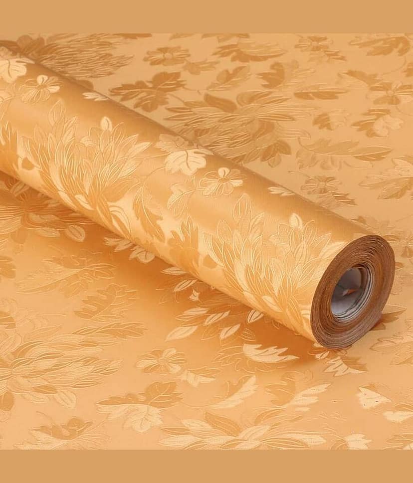 KAAF Floral Wallpaper ( 40 x 250 ) cm ( Pack of 1 )