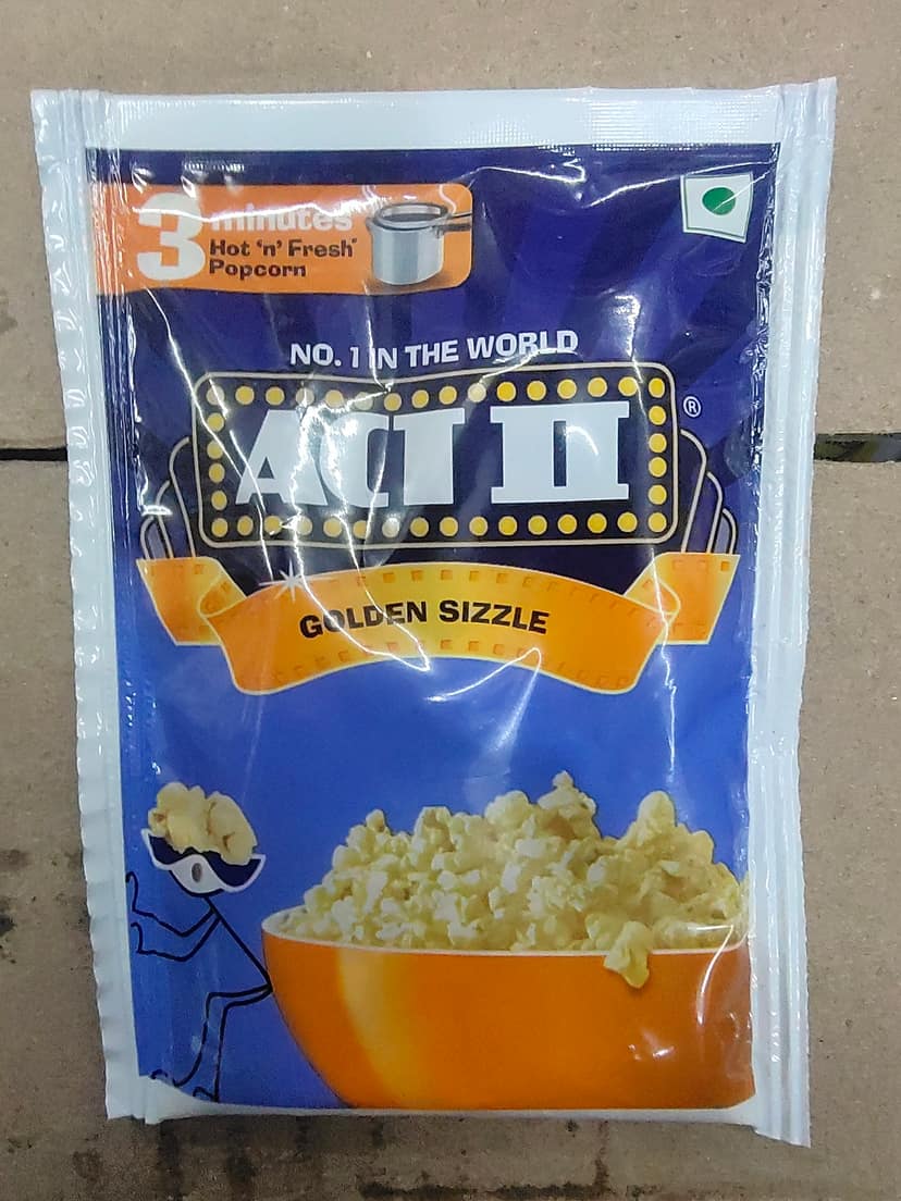 Act 2 popcorn golden sizzle