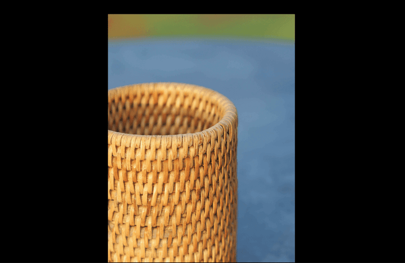 RATTAN Wine Bottle Holder view 2