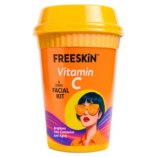 Vitamin C Facial Kit 60g | 6-Step Brightening Glow Facial Kit