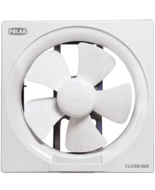 POLAR Clean Air Passion 200mm Plastic Ventilating Fan | RPM : 1300 | Watt : 36 | Air Delivery : 500