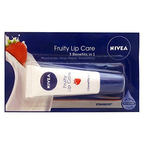 Nivea Fruity Lip Care - Strawberry, 10 gm