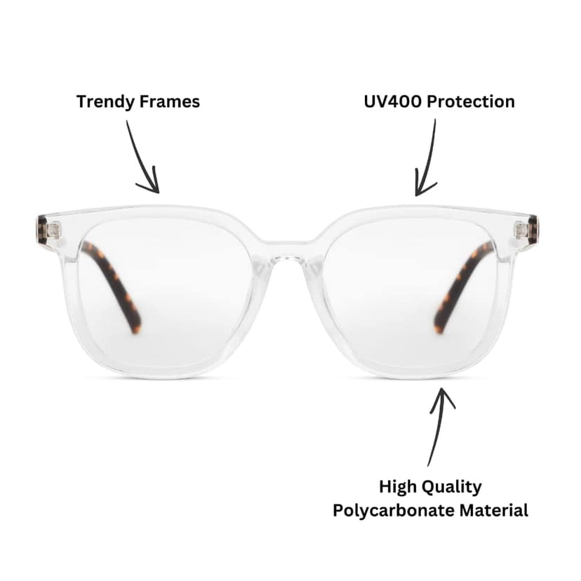 Sunglass Transparent Sunglasses for Women | SLICE 01 view 2