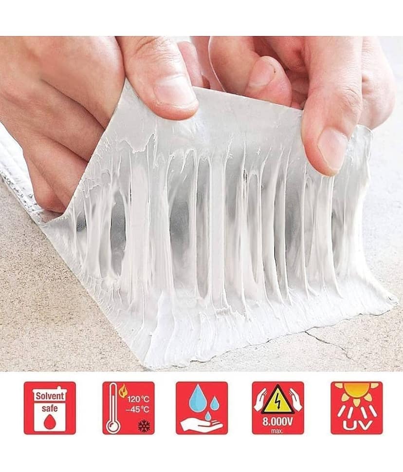 GEEO Super Strong Adhesive Waterproof Leackage tape Aluminium Heat Sealer view 2