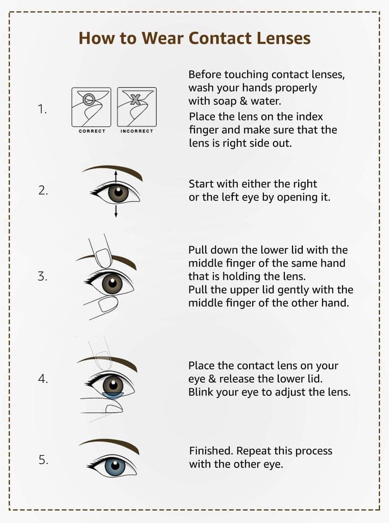 AMETHYST AND RED MD SPARKLE 2 PAIR MONTHLY COLOR CONTACT LENS WITH CASE, LENS HOLDER AND 60 ML SOLUTION (PACK OF 2 PAIR) view 3