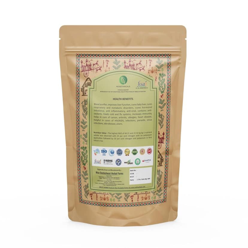 MD Botanicals Kalmegh Powder 100g | Andrographis Paniculata | Ayurvedic Liver Detox & Immunity Booster | Bitter Tonic | 100% Pure Herbal Supplement view 2