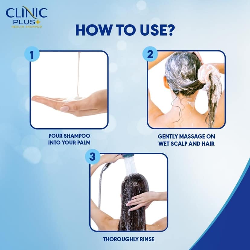Clinic Plus Strong & Long Shampoo - 1 L view 4