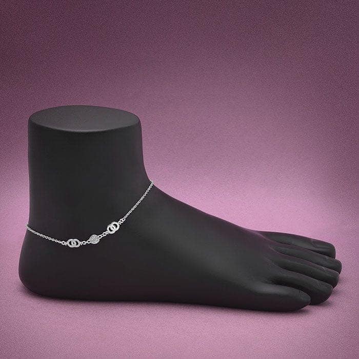 Silver Isabelle Anklet view 3