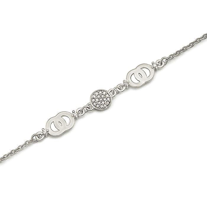 Silver Isabelle Anklet view 4