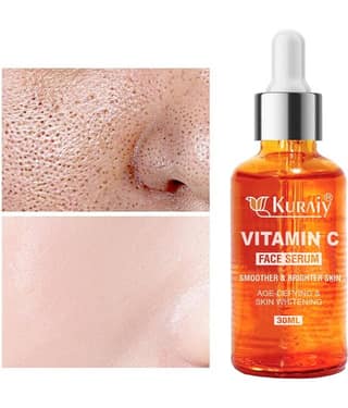 KURAIY Vitamin C Orange Face Serum For Radiant Glow For All Skin Type 30ml ( Pack of1 )