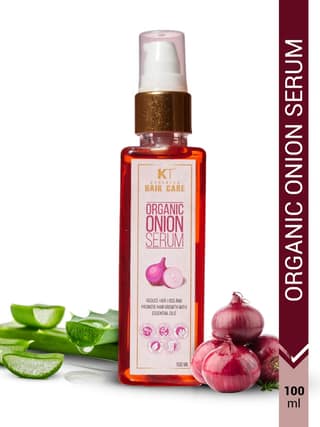 Organic Onion Hair Serum | Essential Oils for Hair Fall Control & Enhanced Hair Growth | Sulfate-Free, Paraben-Free | 100ml