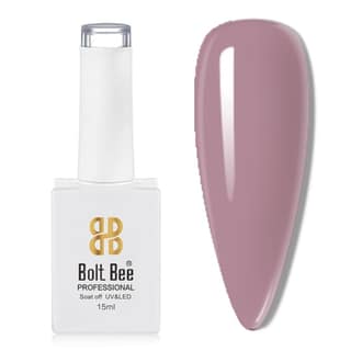 Bolt Bee Light Pink Color Gel Nail Polish Soak Off UV Gel DIY at Home Manicure Salon Nail Art (9, 15ml) Bolt Bee Light Pink Color Gel Nail Polish Soak Off UV Gel DIY at Home Manicure Salon Nail Art (9, 15ml) - 9 / 15 ml (Pack of 1)