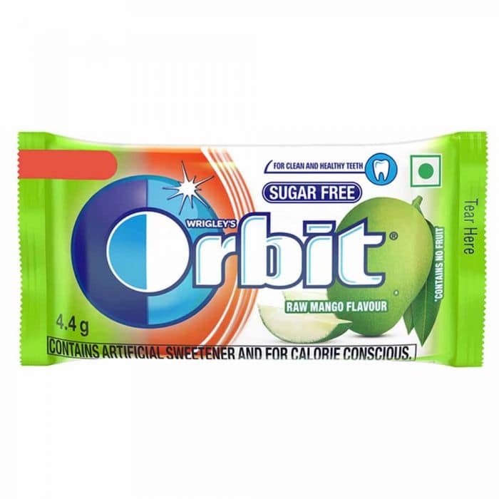 Wrigley's Orbit Raw Mango Sugar Free - 4.4 g