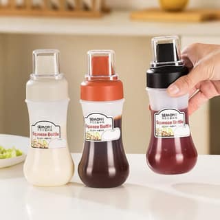 Wholesale Item - SQUEEZE BOTTLE CONDIMENT BOTTLES - MOQ 34 Pieces